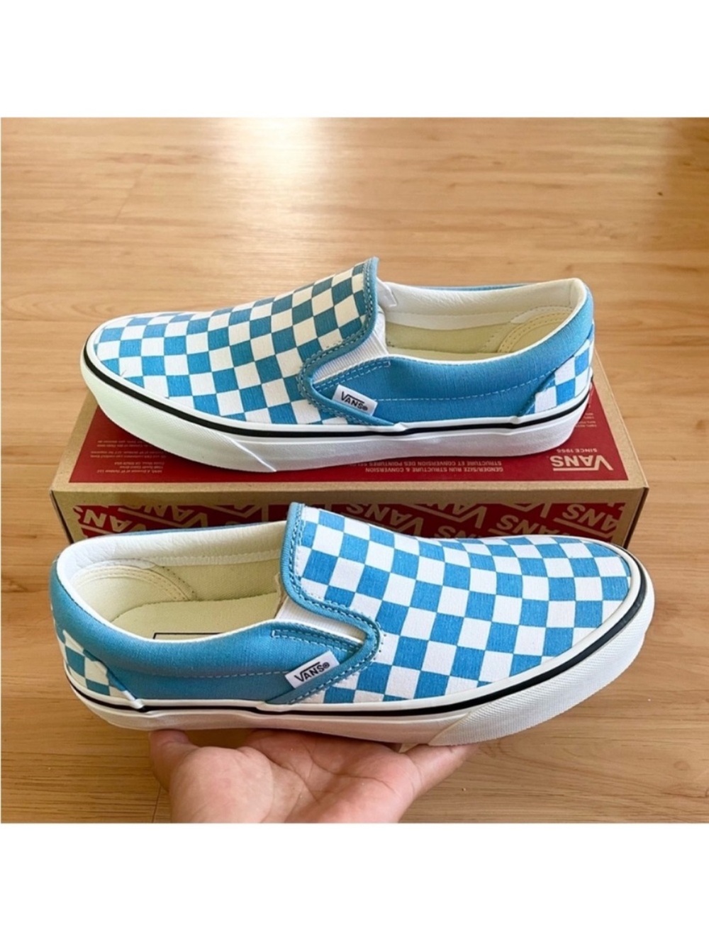 Vans Classic Slip-On
Checkerboard Shoes Women 9.5 US Mens 8.0 US